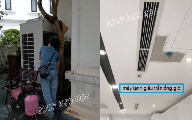 sửa diều hòa âm trần Daikin tại Đống Đa